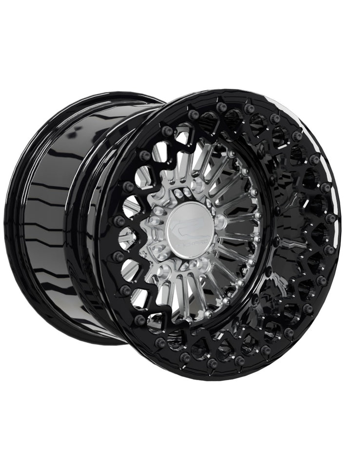 Import Beadlock — Silver Maverick R 6x139.7 — 15x11 | 6x139.7 / Gloss Black V.3