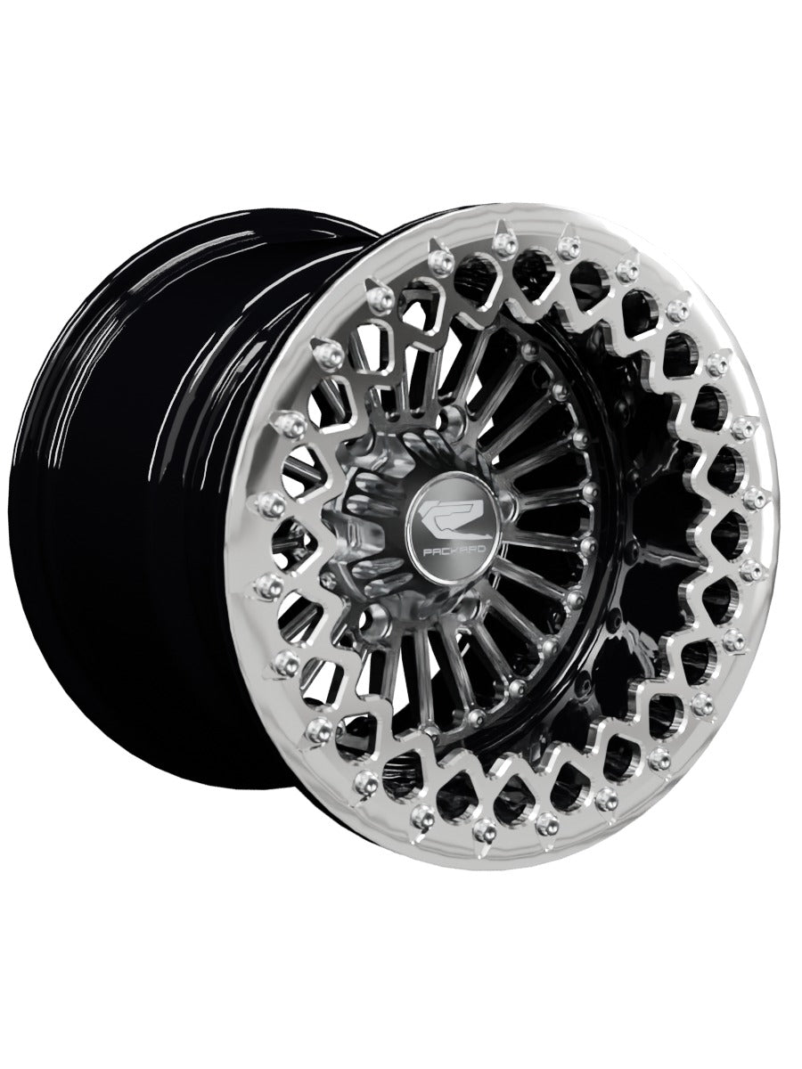 Import Beadlock — Silver Maverick R 6x139.7 — 15x11 | 6x139.7 / Polished V.3 with spinner cap