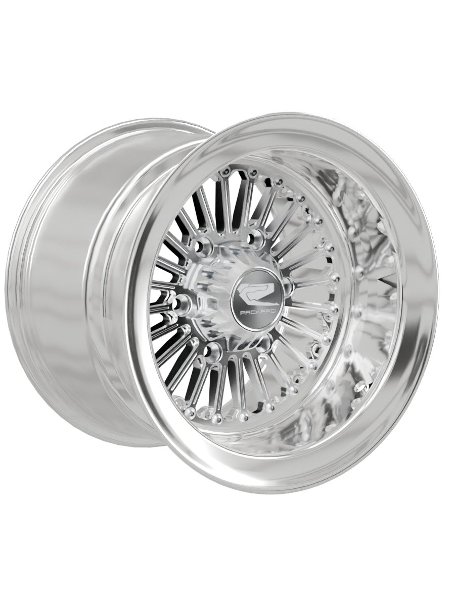 Import — Polished Silver Maverick R 6x139.7 — 15x11 | 6x139.7 with spinner cap