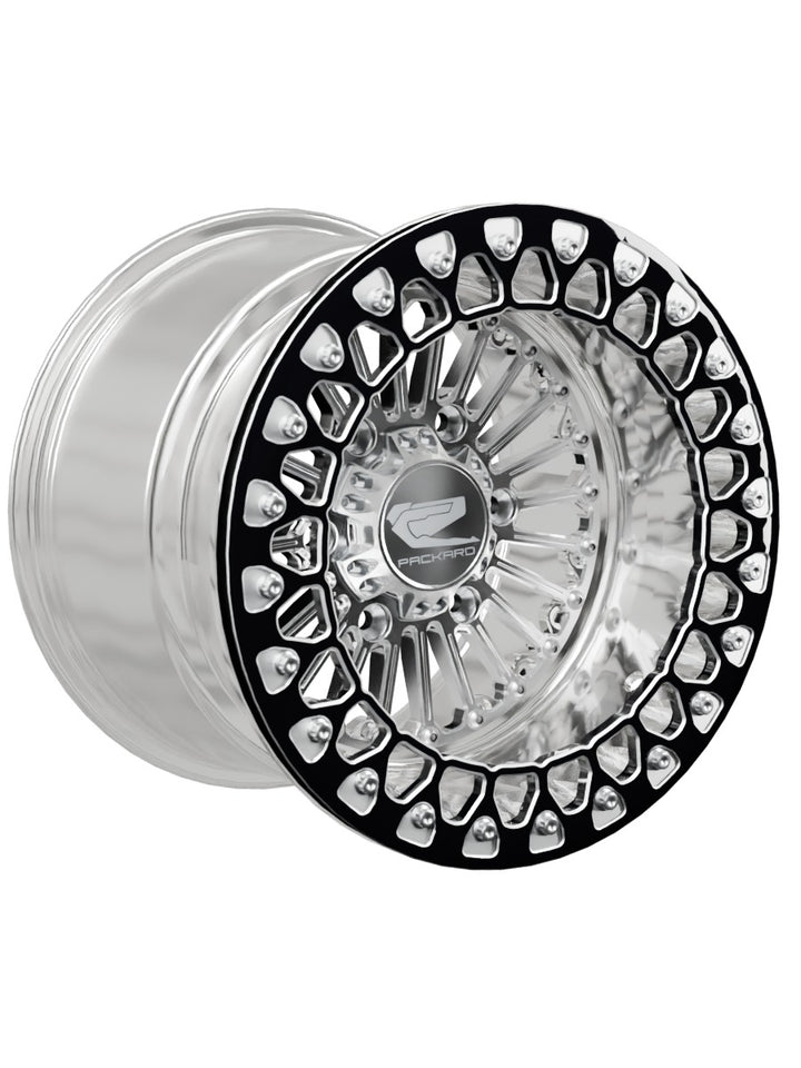 Import Polished Beadlock — Silver Maverick R 6x139.7 — 15x11 | 6x139.7 / Contrast Machined V.2