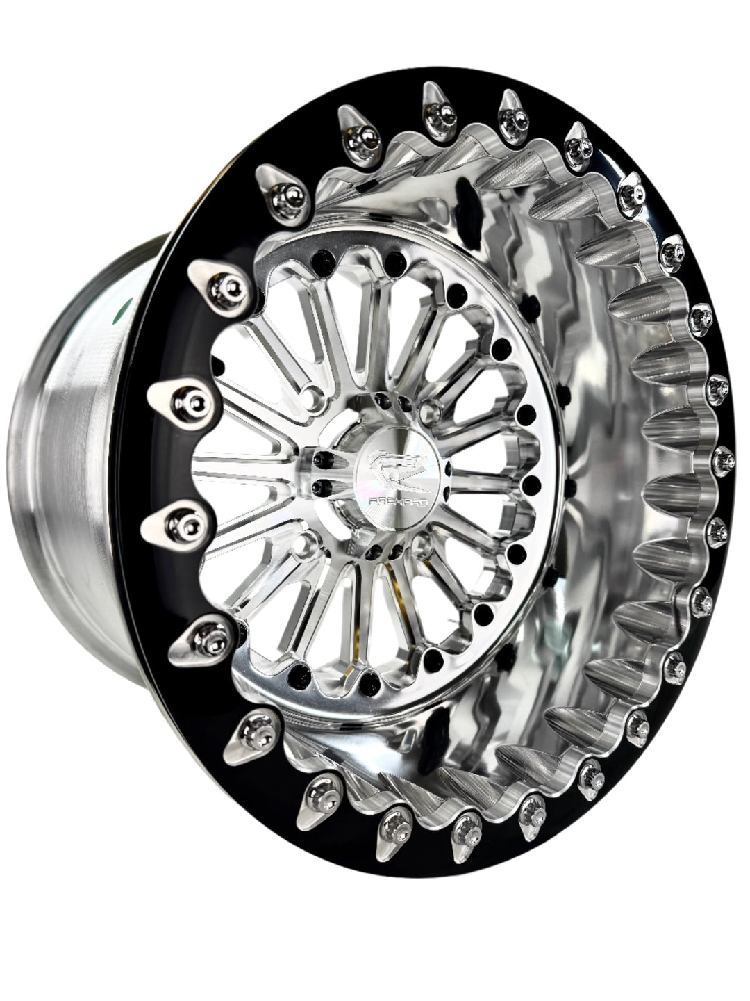 Element - FF Forged Polished Beadlock - Silver
