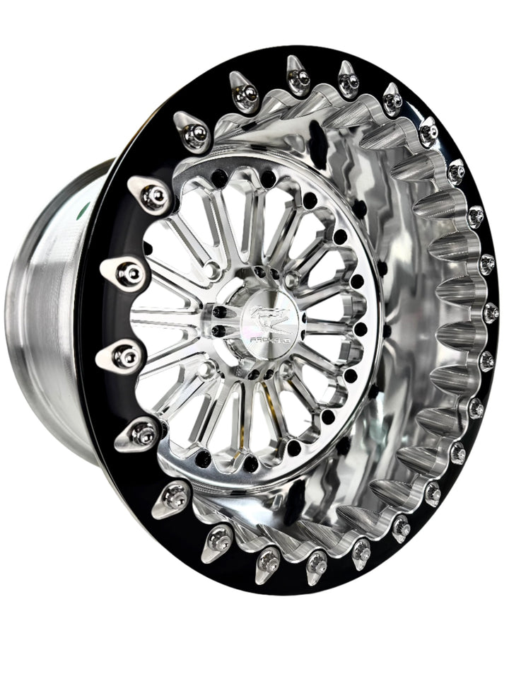 Element - FF Forged Polished Beadlock - Silver