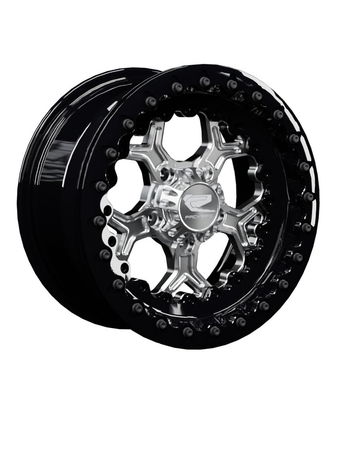 Pro 5 - FF Forged Beadlock - Silver RZR Pro R 5x4.5 - 15x7 | 5X4.5 / Gloss Black V.1 / No