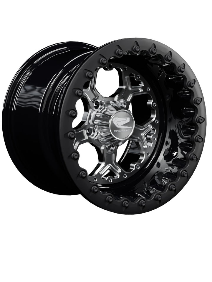 Pro 5 - FF Forged Beadlock - Silver RZR Pro R 5x4.5 - 15x11 | 5X4.5 / Satin Black V.1 / Yes