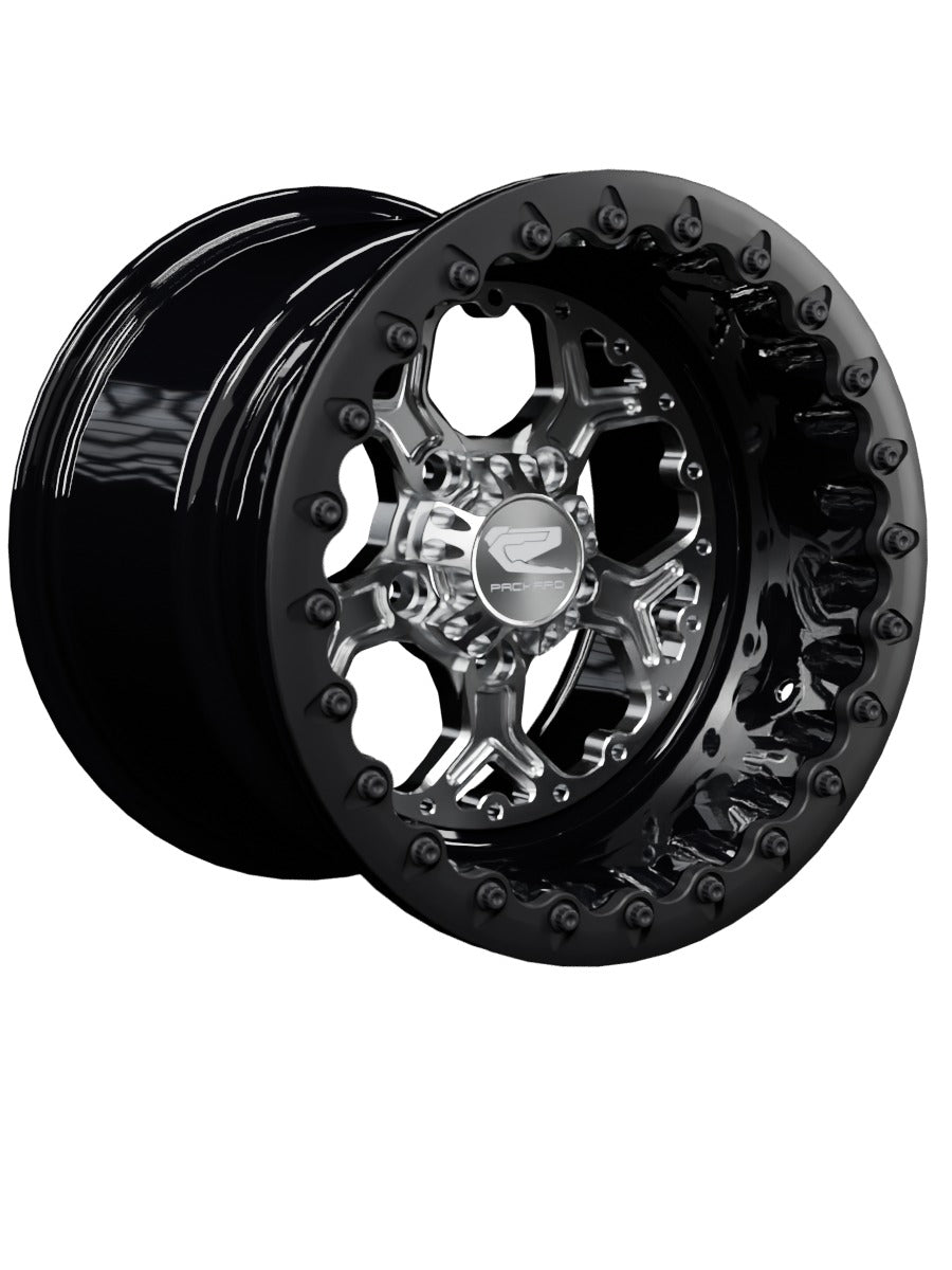 Pro 5 - FF Forged Beadlock - Silver RZR Pro R 5x4.5 - 15x11 | 5X4.5 / Satin Black V.1 / No