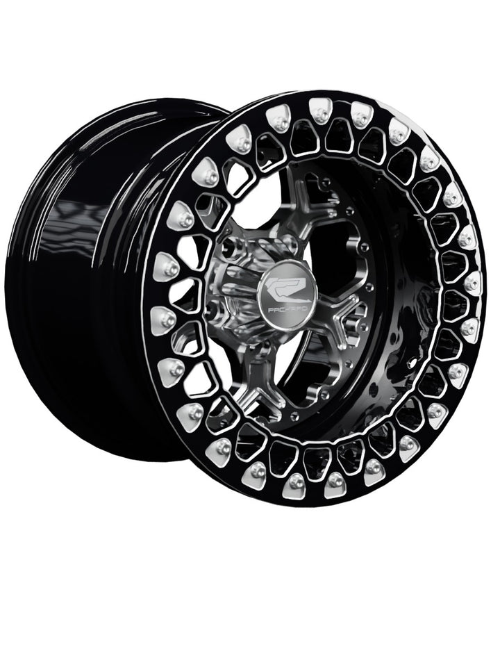 Pro 5 - FF Forged Beadlock - Silver RZR Pro R 5x4.5 - 15x11 | 5X4.5 / Contrast Machined V.2 / Yes