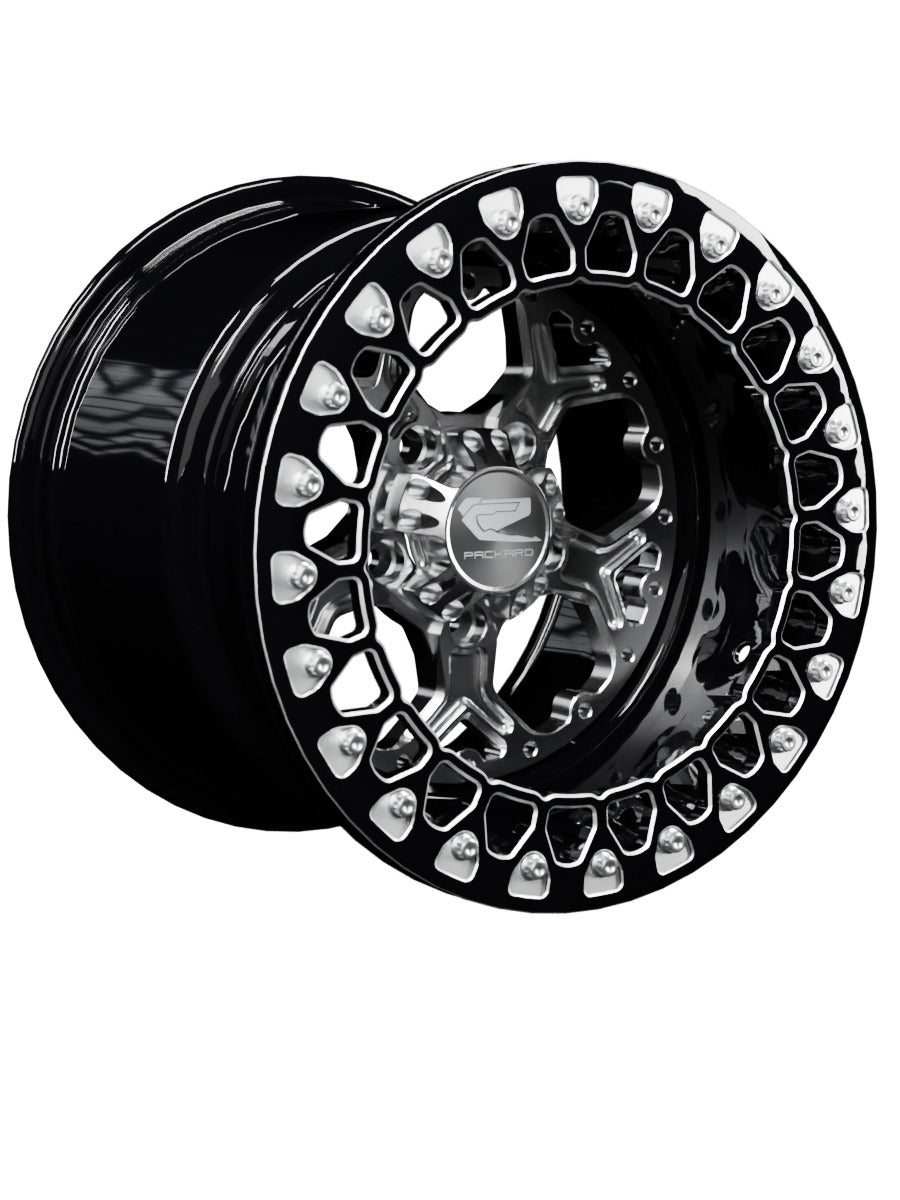 Pro 5 - FF Forged Beadlock - Silver RZR Pro R 5x4.5 - 15x11 | 5X4.5 / Contrast Machined V.2 / No