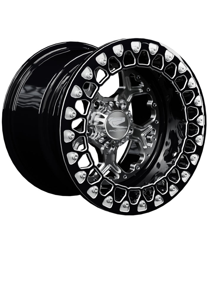 Pro 5 - FF Forged Beadlock - Silver RZR Pro R 5x4.5 - 15x11 | 5X4.5 / Contrast Machined V.2 / No