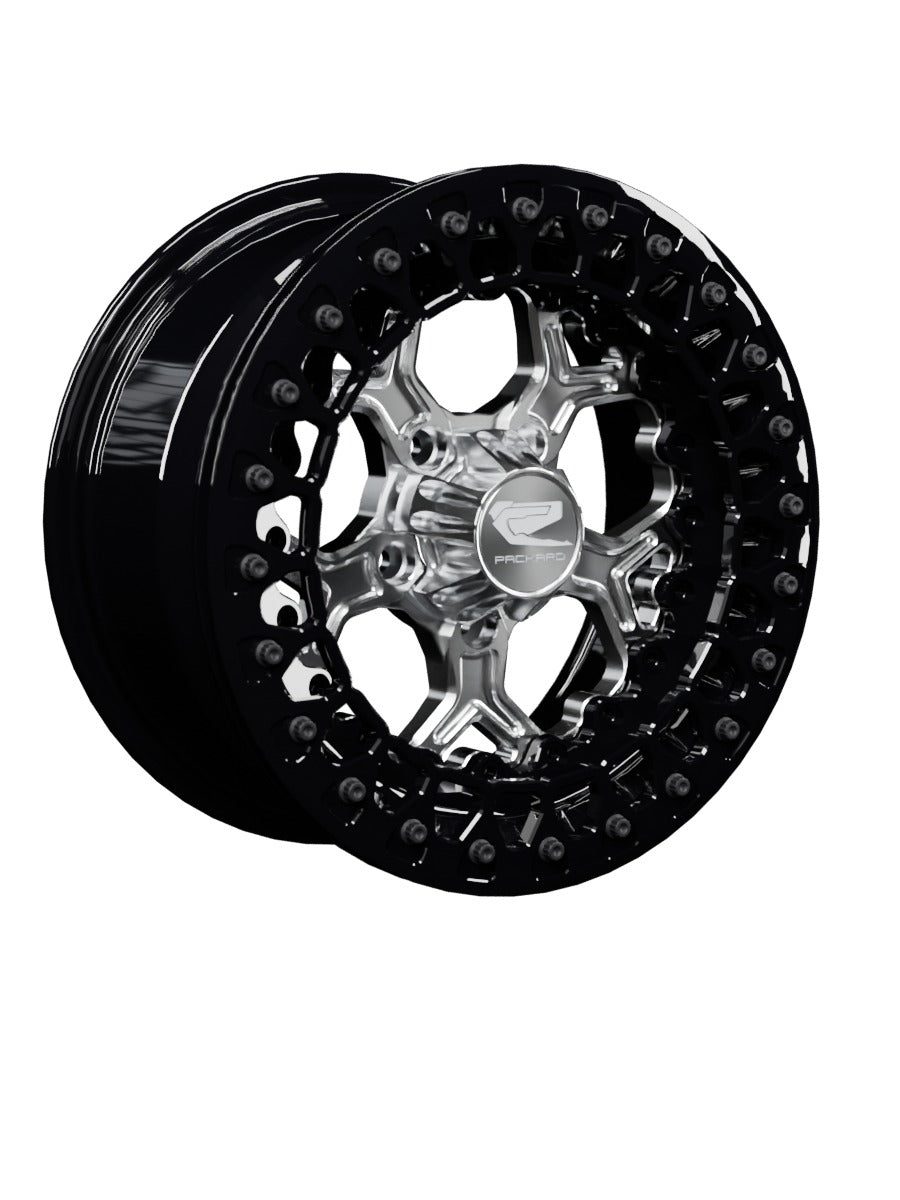 Pro 5 - FF Forged Beadlock - Silver RZR Pro R 5x4.5 - 15x7 | 5X4.5 / Gloss Black V.2 / Yes