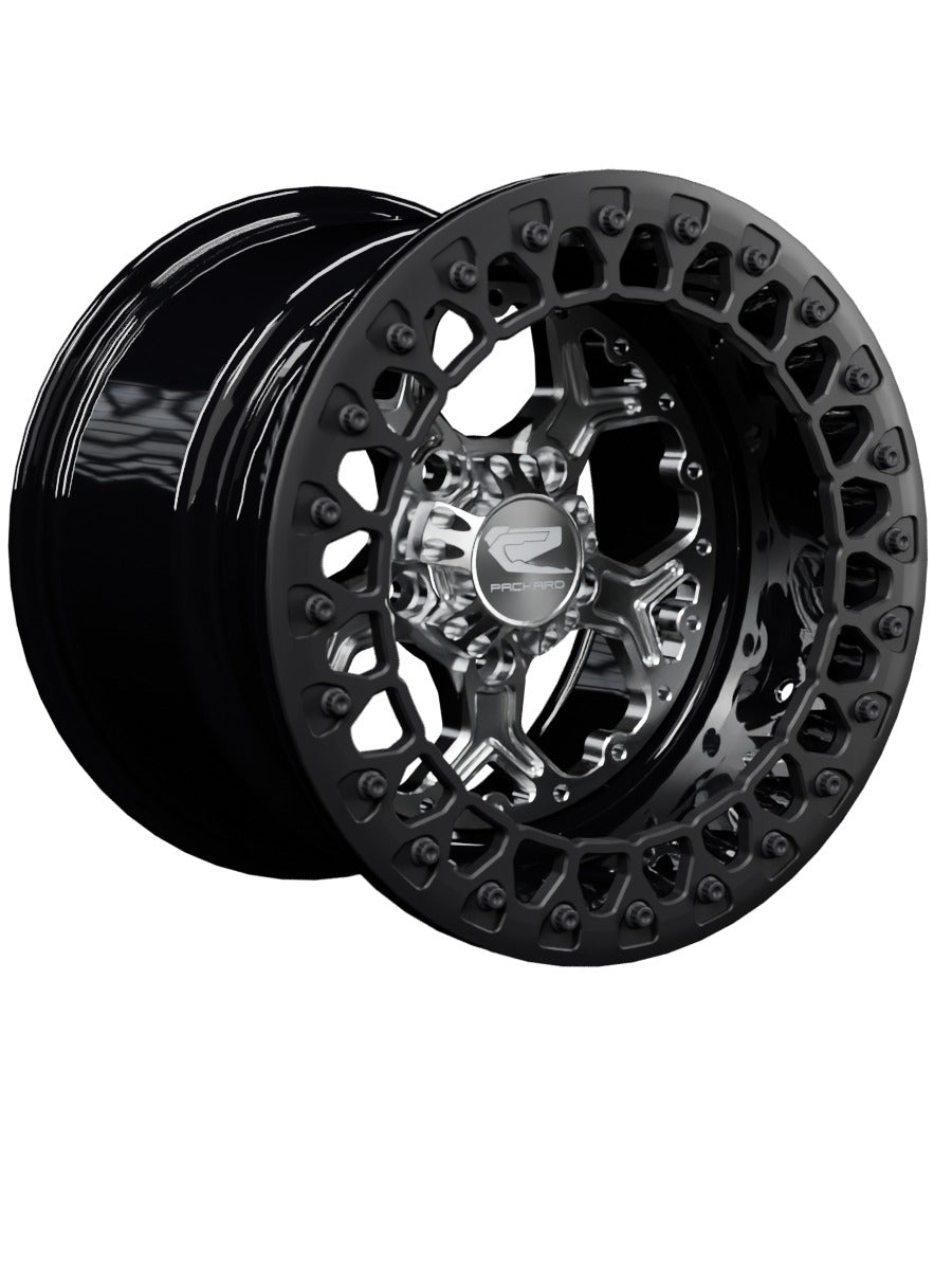 Pro 5 - FF Forged Beadlock - Silver RZR Pro R 5x4.5 - 15x11 | 5X4.5 / Satin Black V.2 / No