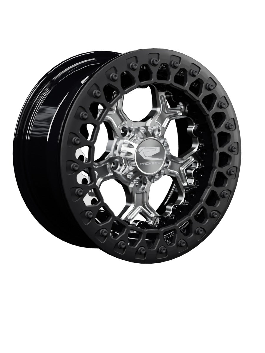 Pro 5 - FF Forged Beadlock - Silver RZR Pro R 5x4.5 - 15x7 | 5X4.5 / Satin Black V.2 / No