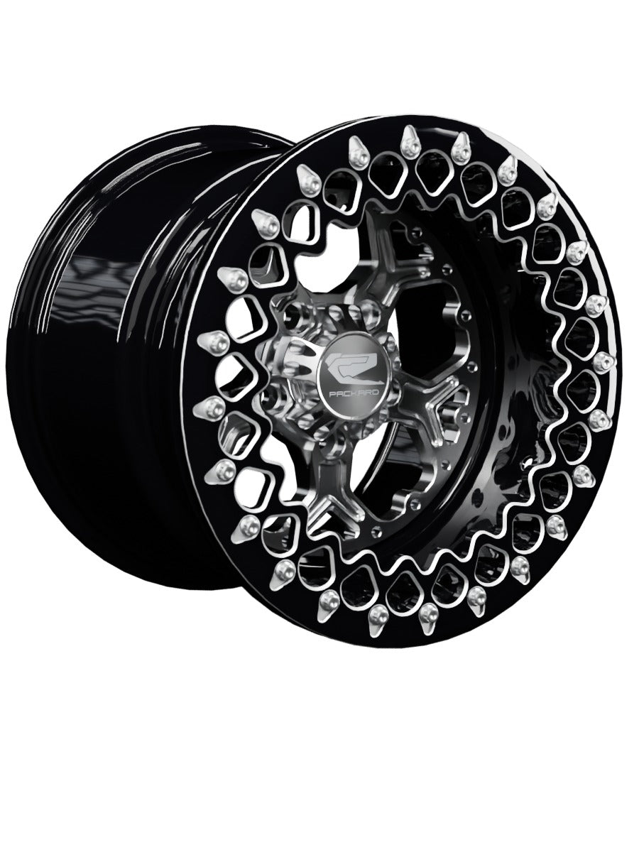 Pro 5 - FF Forged Beadlock - Silver RZR Pro R 5x4.5 - 15x11 | 5X4.5 / Contrast Machined V.3 / No