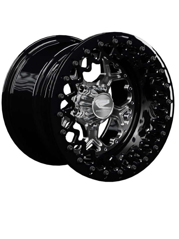 Pro 5 - FF Forged Beadlock - Silver RZR Pro R 5x4.5 - 15x11 | 5X4.5 / Gloss Black V.3 / Yes