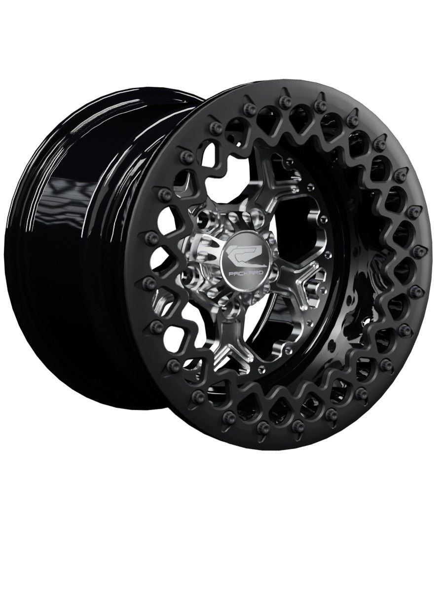 Pro 5 - FF Forged Beadlock - Silver RZR Pro R 5x4.5 - 15x11 | 5X4.5 / Satin Black V.3 / No