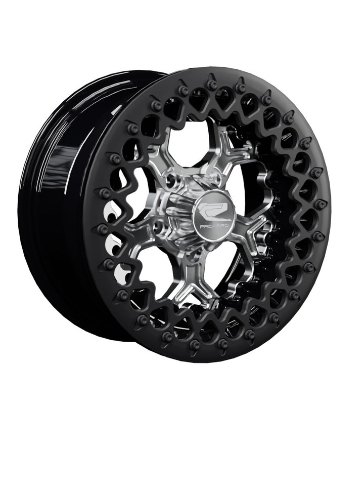 Pro 5 - FF Forged Beadlock - Silver RZR Pro R 5x4.5 - 15x7 | 5X4.5 / Satin Black V.3 / Yes