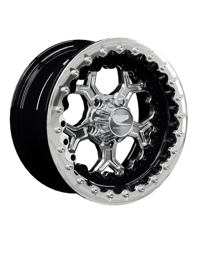 Pro 5 - FF Forged Beadlock - Silver RZR Pro R 5x4.5 - 15x7 | 5X4.5 / Polished V.1 / Yes