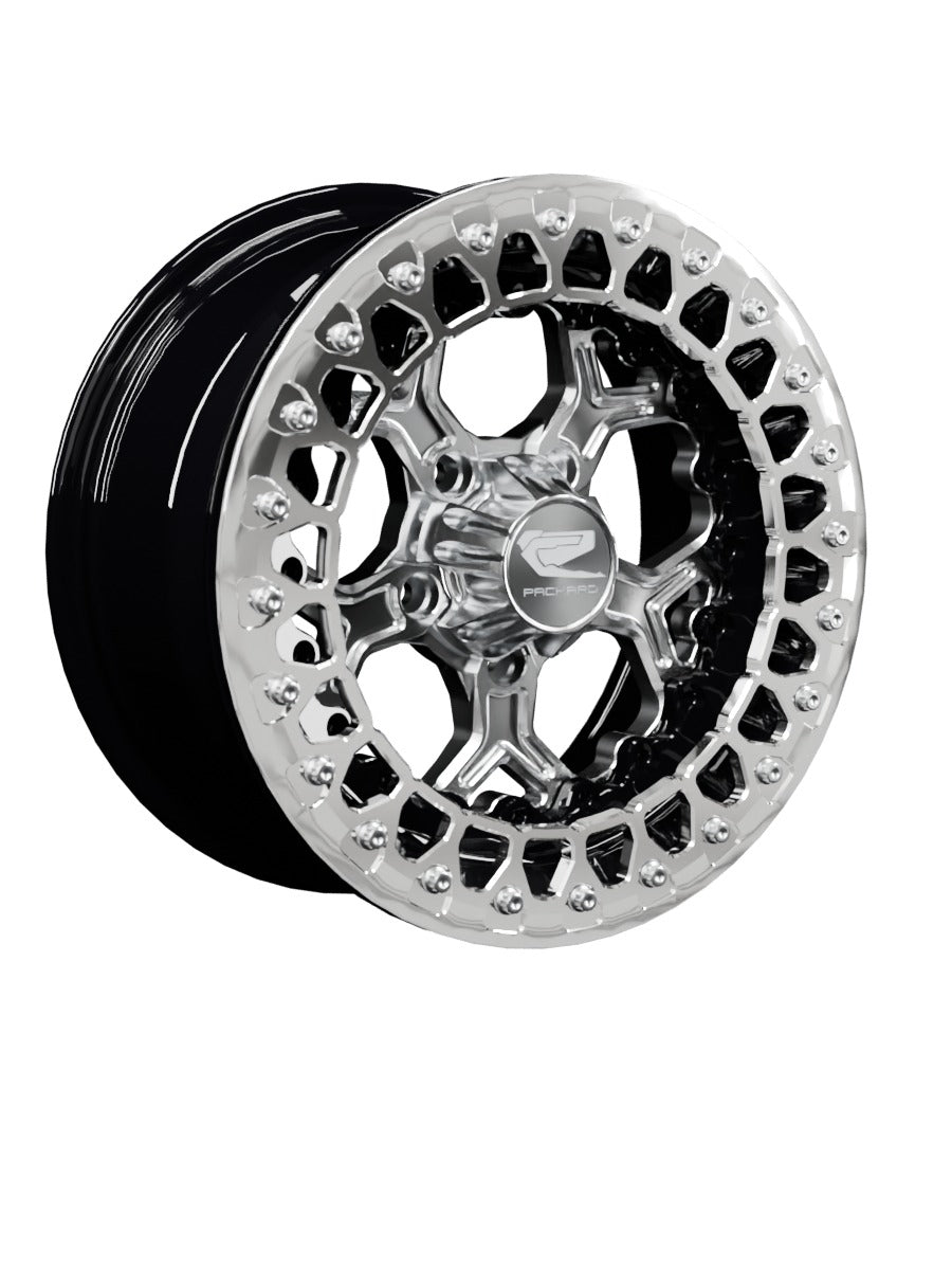 Pro 5 - FF Forged Beadlock - Silver RZR Pro R 5x4.5 - 15x7 | 5X4.5 / Polished V.2 / Yes