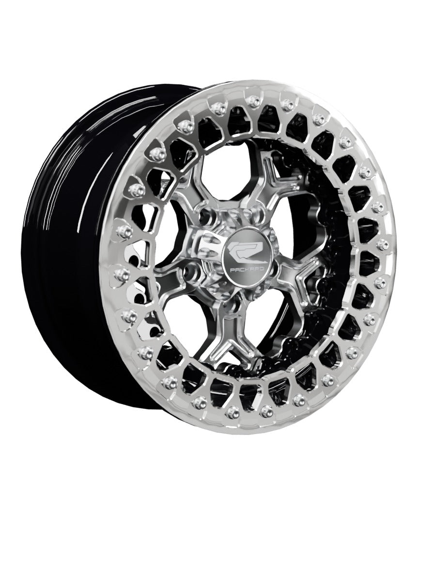Pro 5 - FF Forged Beadlock - Silver RZR Pro R 5x4.5 - 15x7 | 5X4.5 / Polished V.2 / No
