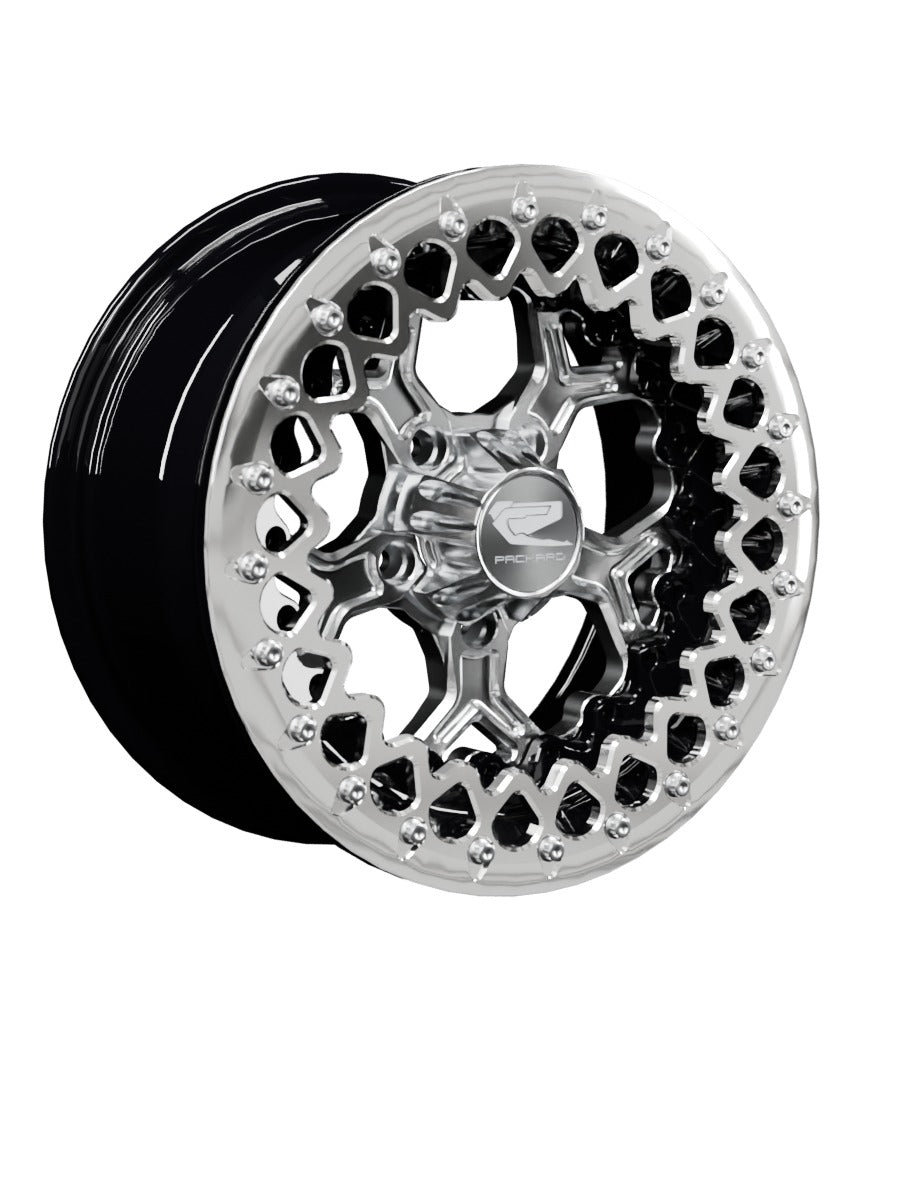 Pro 5 - FF Forged Beadlock - Silver RZR Pro R 5x4.5 - 15x7 | 5X4.5 / Polished V.3 / Yes