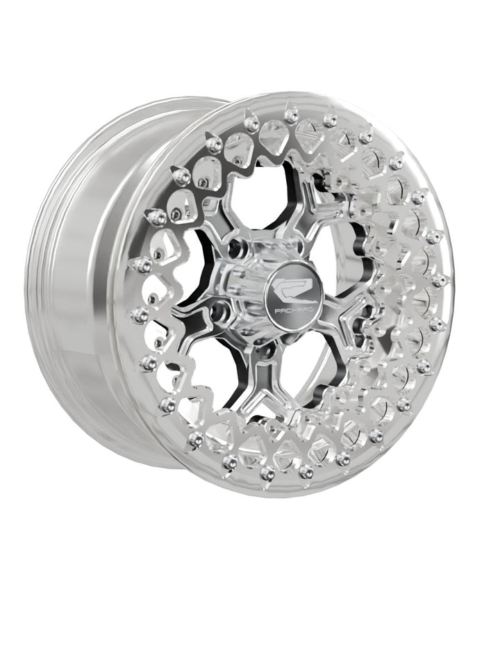 Pro 5 - FF Forged Polished Beadlock - Silver RZR Pro R 5x4.5 - 15x7 | 5X4.5 / Polished V.3 / Yes