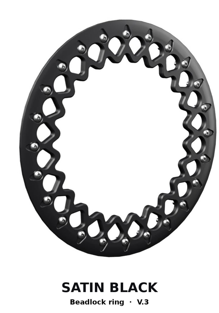 Beadlock ring guide — Satin Black V.3