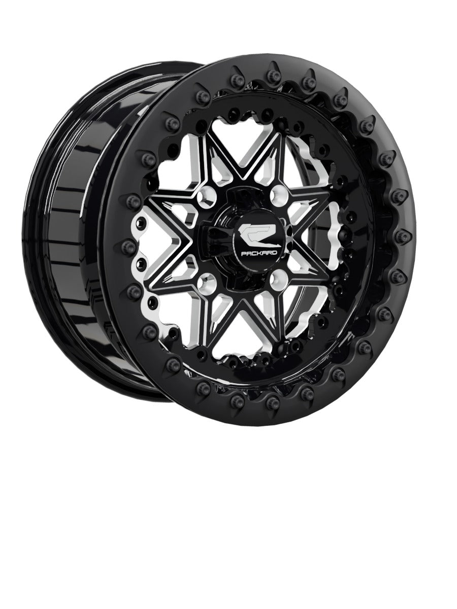 V2 Super Star - FF Forged Beadlock - Gloss Black - 15x7 | 4x136 / Satin Black V.1