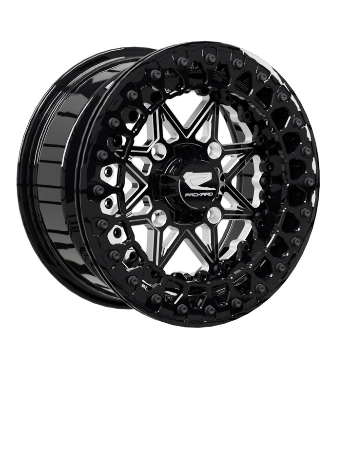 V2 Super Star - FF Forged Beadlock - Gloss Black - 15x7 | 4x136 / Gloss Black V.2