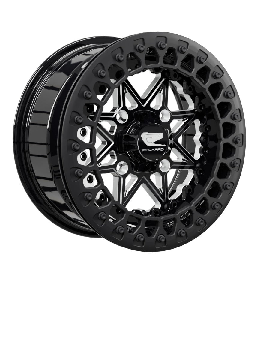 V2 Super Star - FF Forged Beadlock - Gloss Black - 15x7 | 4x136 / Satin Black V.2
