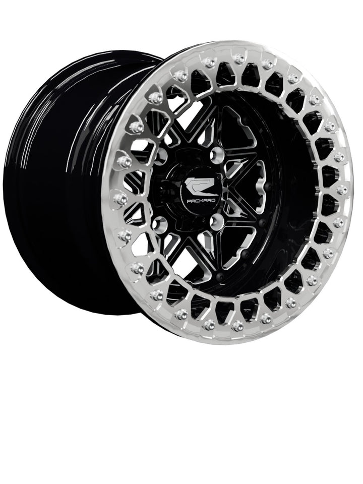 V2 Super Star - FF Forged Beadlock - Gloss Black - 15x11 | 4x136 / Polished V.2