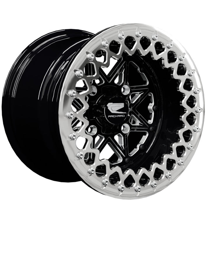 V2 Super Star - FF Forged Beadlock - Gloss Black - 15x11 | 4x136 / Polished V.3
