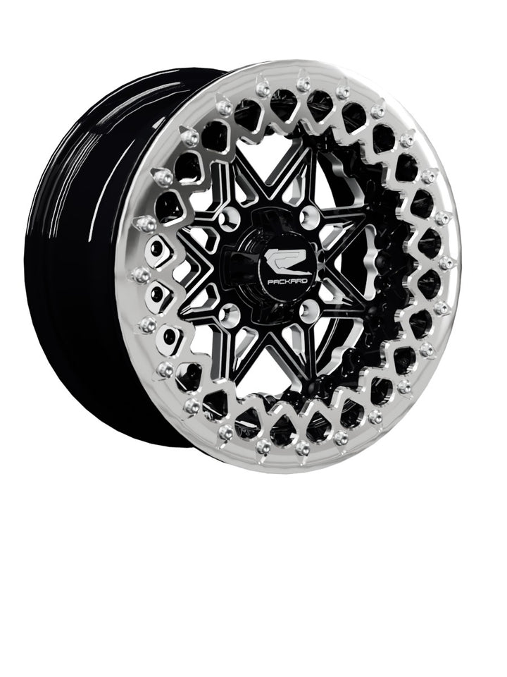 V2 Super Star - FF Forged Beadlock - Gloss Black - 15x7 | 4x136 / Polished V.3