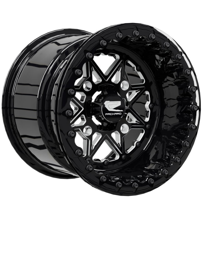 V2 Super Star - FF Forged Beadlock - Gloss Black - 15x11 | 4x156 / Gloss Black V.1