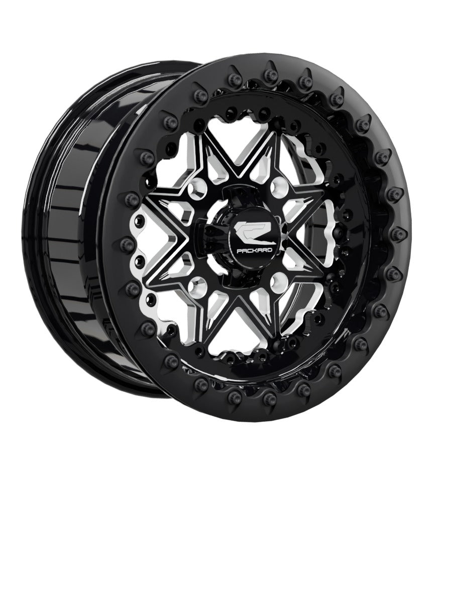 V2 Super Star - FF Forged Beadlock - Gloss Black - 15x7 | 4x156 / Satin Black V.1