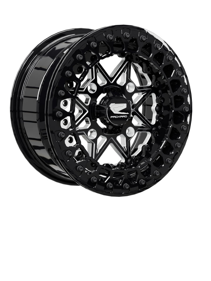 V2 Super Star - FF Forged Beadlock - Gloss Black - 15x7 | 4x156 / Gloss Black V.2