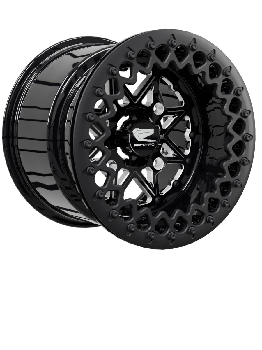 V2 Super Star - FF Forged Beadlock - Gloss Black - 15x11 | 4x156 / Satin Black V.3