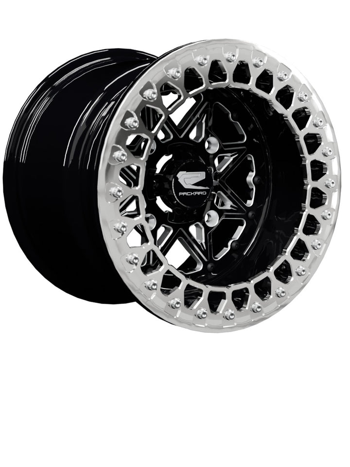 V2 Super Star - FF Forged Beadlock - Gloss Black - 15x11 | 4x156 / Polished V.2