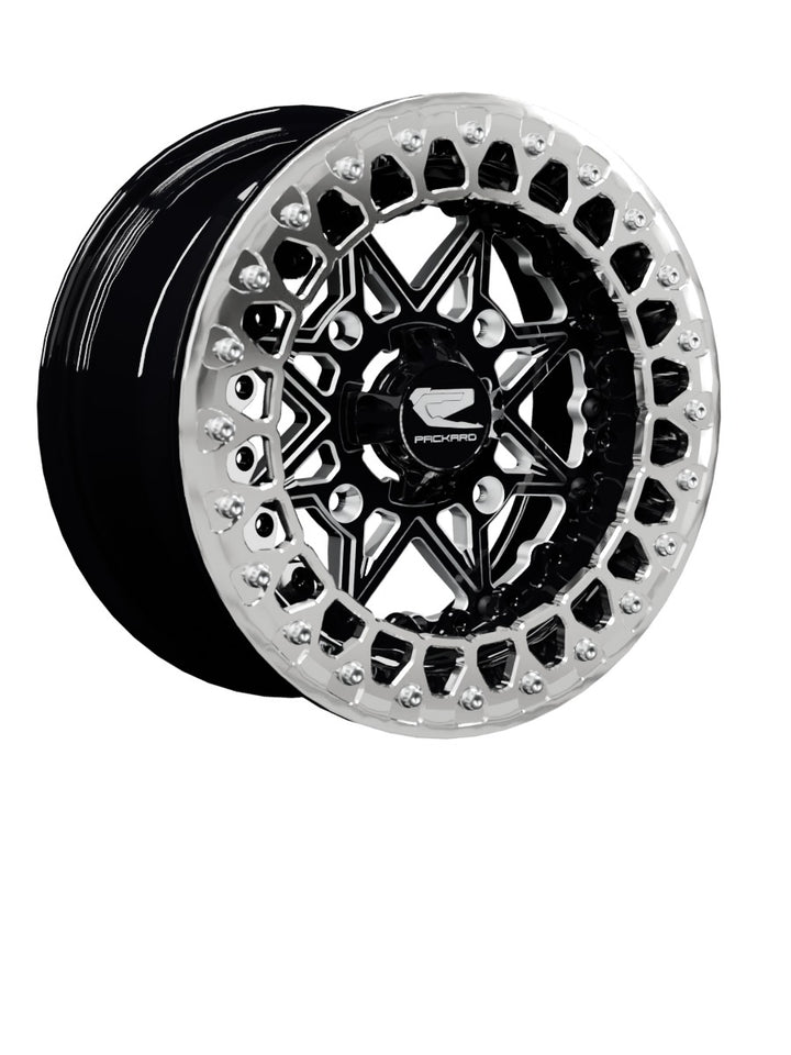 V2 Super Star - FF Forged Beadlock - Gloss Black - 15x7 | 4x156 / Polished V.2