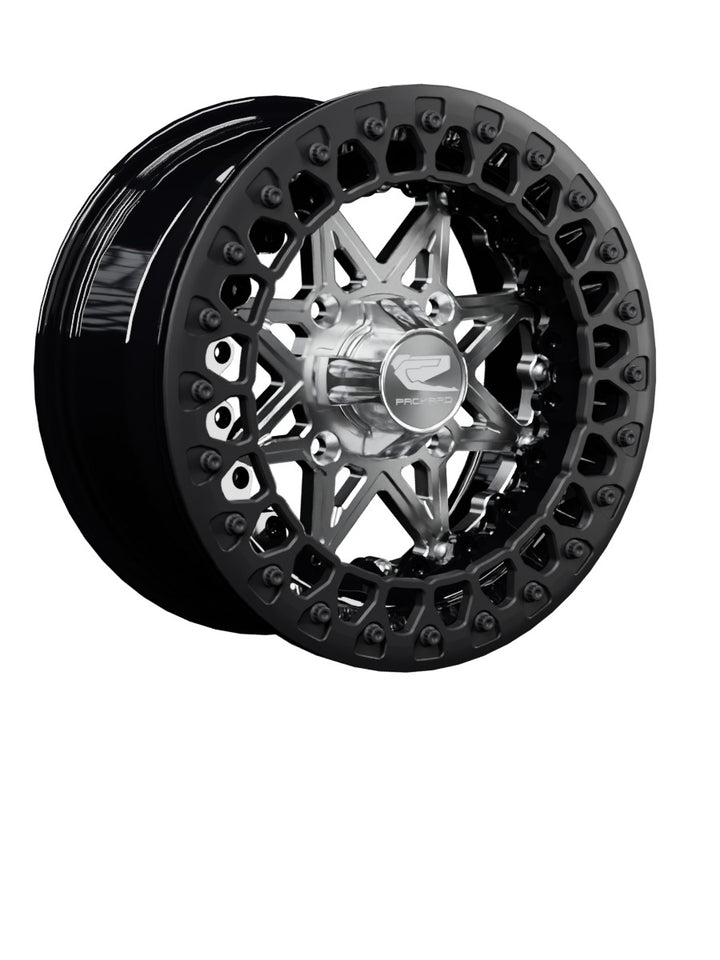 V2 Super Star - FF Forged Beadlock - Silver - 15x7 | 4x136 / Satin Black V.2 / Yes