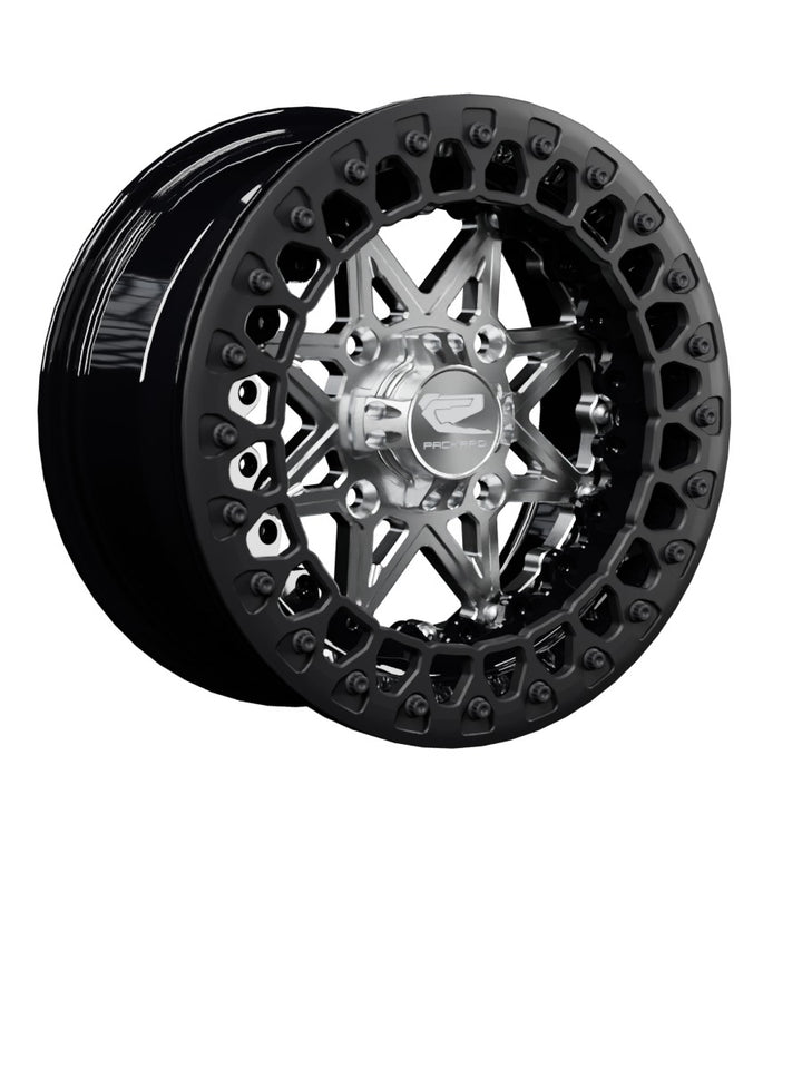 V2 Super Star - FF Forged Beadlock - Silver - 15x7 | 4x136 / Satin Black V.2 / No