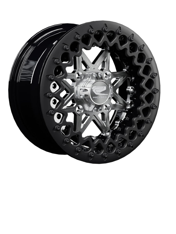 V2 Super Star - FF Forged Beadlock - Silver - 15x7 | 4x136 / Satin Black V.3 / No