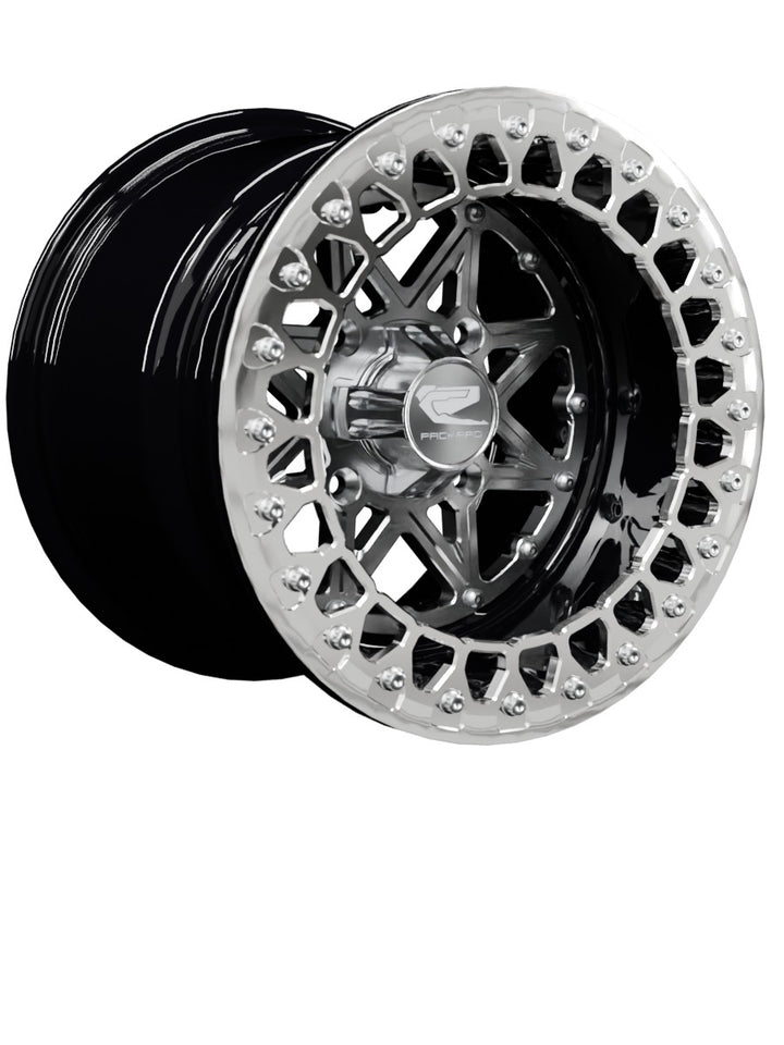 V2 Super Star - FF Forged Beadlock - Silver - 15x11 | 4x136 / Polished V.2 / Yes