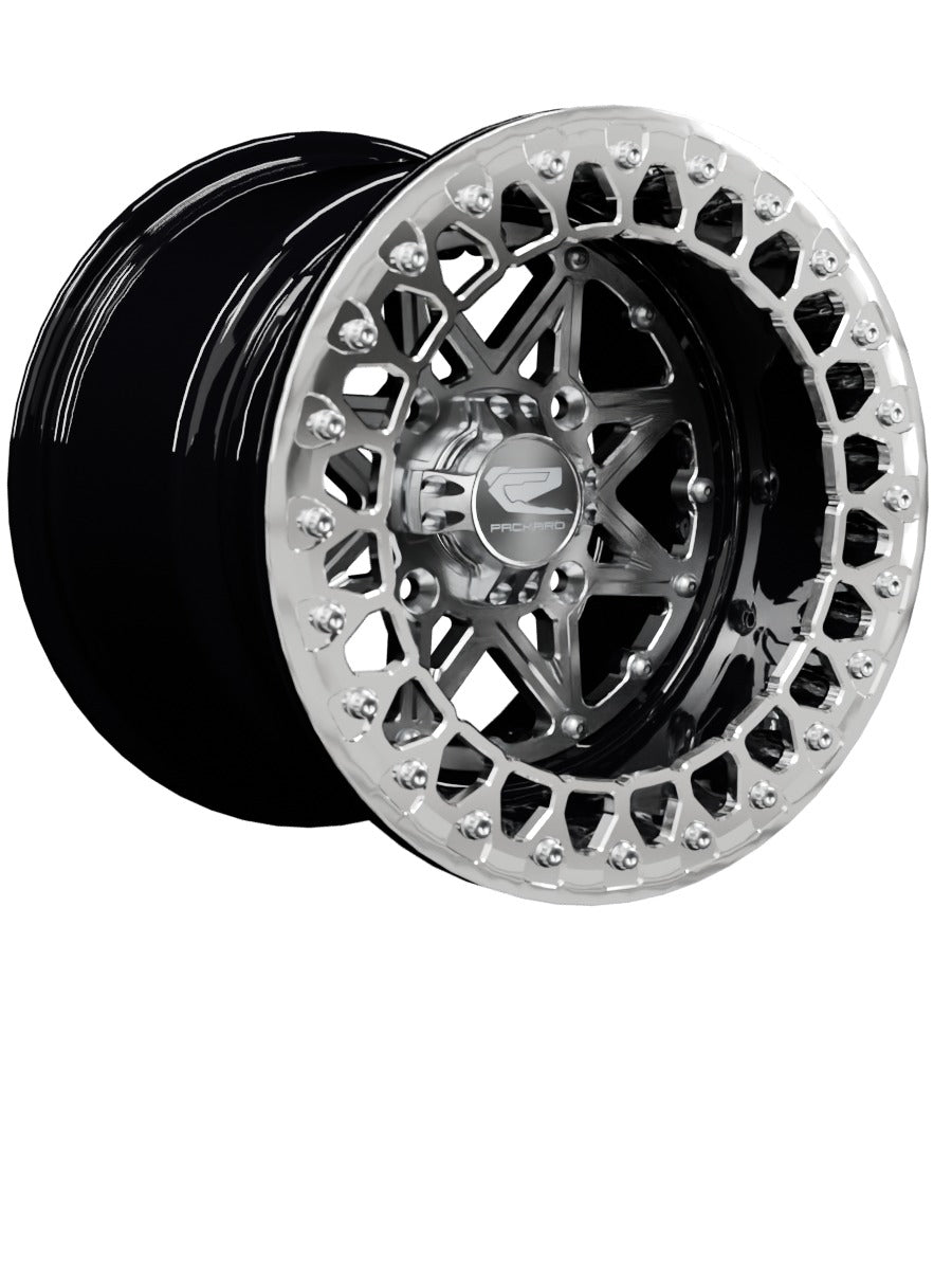 V2 Super Star - FF Forged Beadlock - Silver - 15x11 | 4x136 / Polished V.2 / No