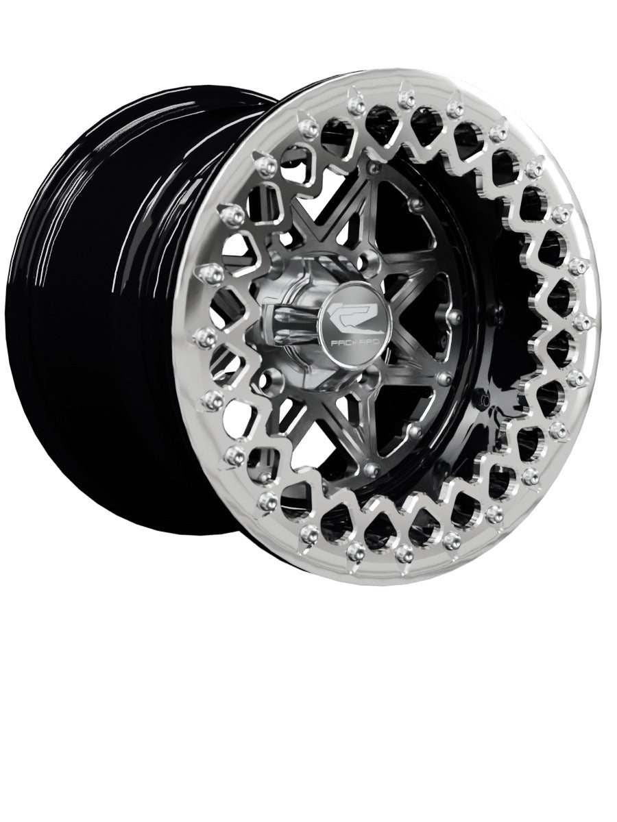 V2 Super Star - FF Forged Beadlock - Silver - 15x11 | 4x136 / Polished V.3 / Yes