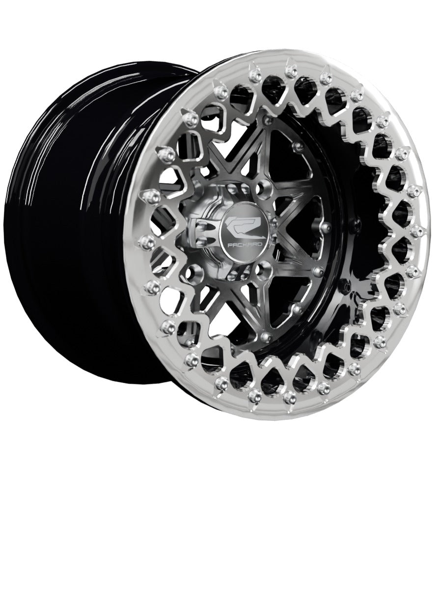V2 Super Star - FF Forged Beadlock - Silver - 15x11 | 4x136 / Polished V.3 / No