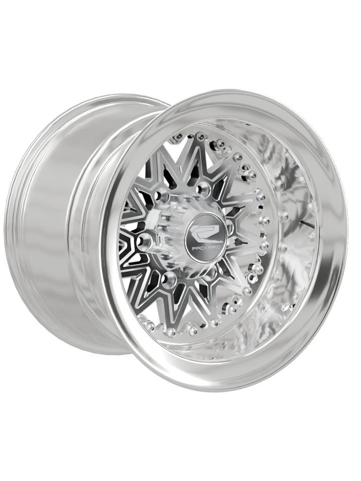 V2 Super Star - FF Forged Polished Silver Maverick R 6x139.7