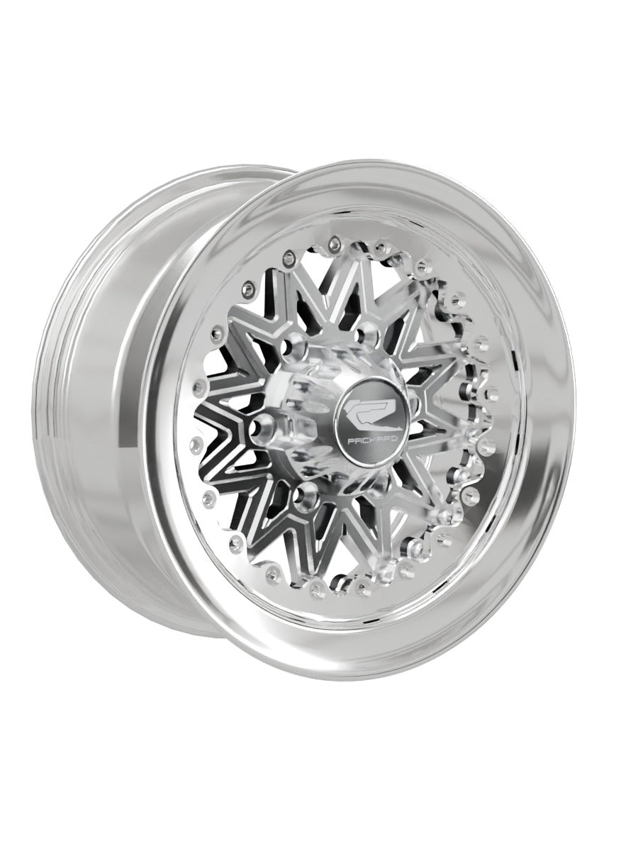 V2 Super Star - FF Forged Polished Silver Maverick R 6x139.7