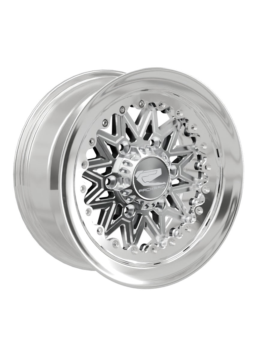 V2 Super Star - FF Forged Polished Silver Maverick R 6x139.7
