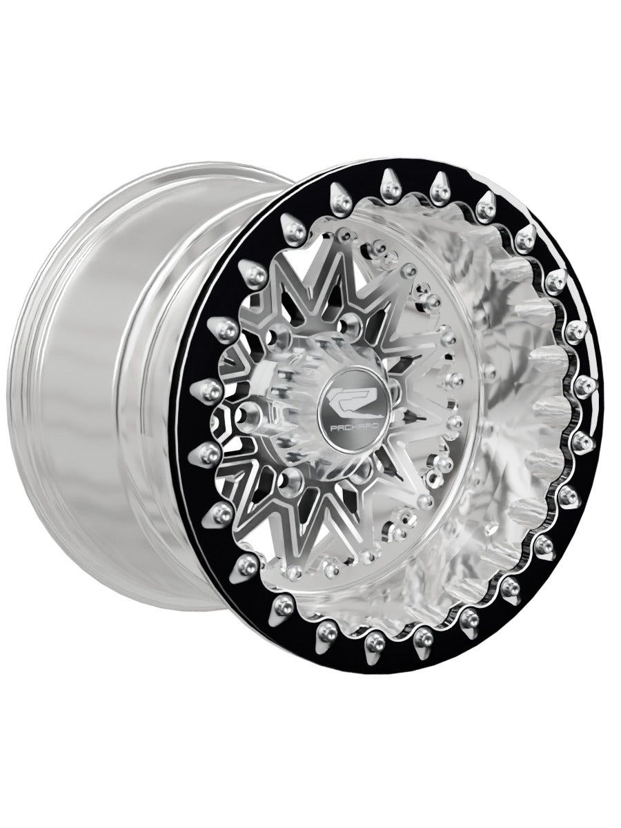 V2 Super Star - FF Forged Polished Beadlock - Silver Maverick R 6x139.7