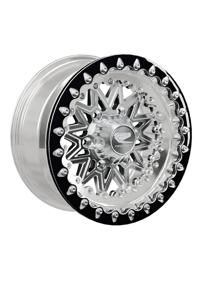 V2 Super Star - FF Forged Polished Beadlock - Silver Maverick R 6x139.7