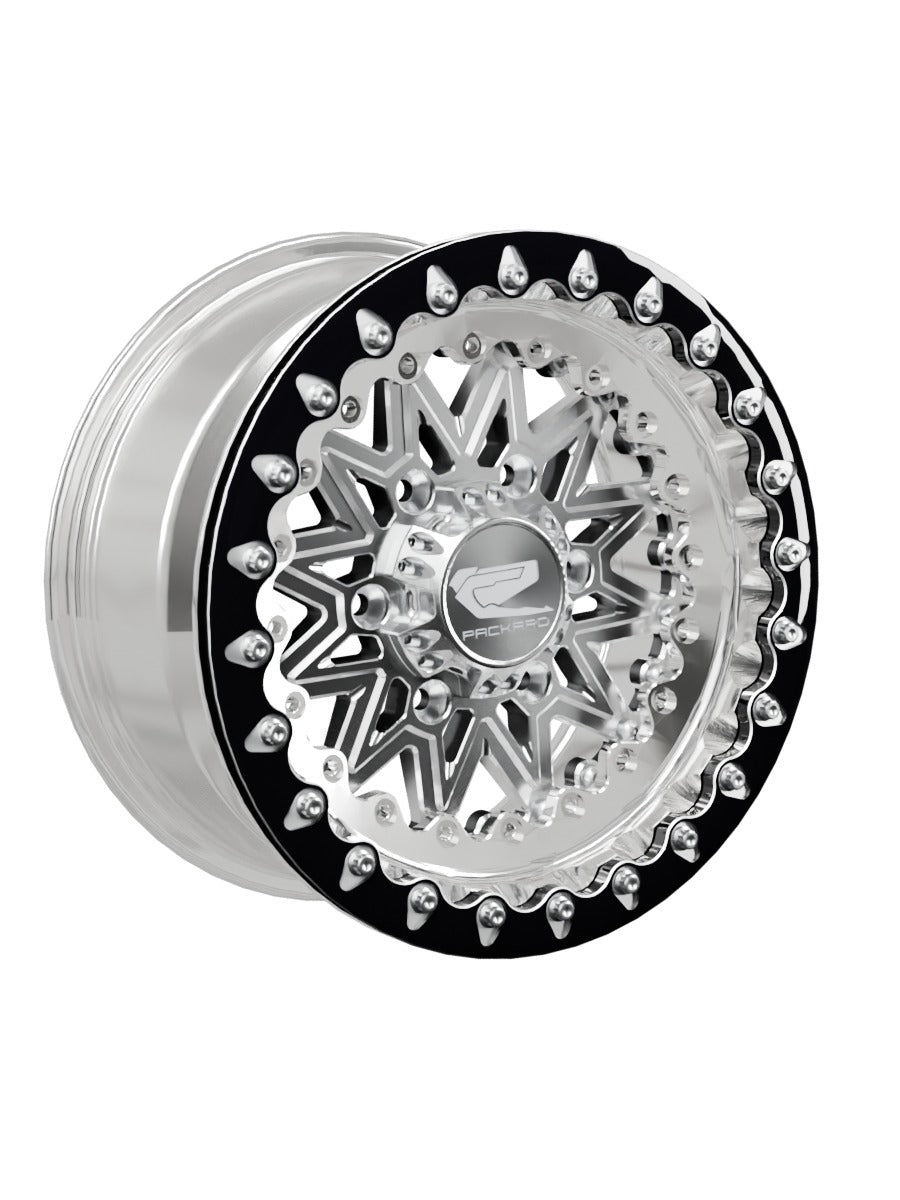 V2 Super Star - FF Forged Polished Beadlock - Silver Maverick R 6x139.7